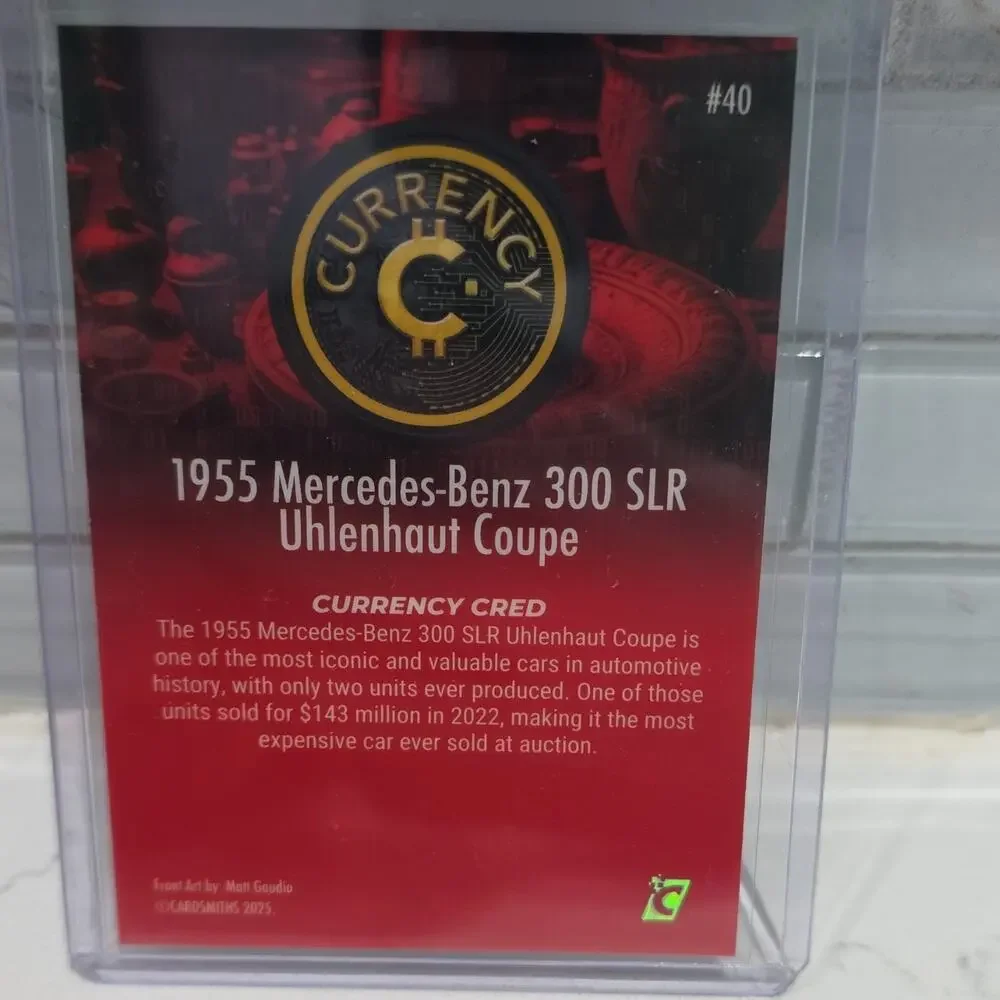 Cardsmiths Currency Trading Card Lot Jensen Huang Statue of Liberty Mercedes-Be…